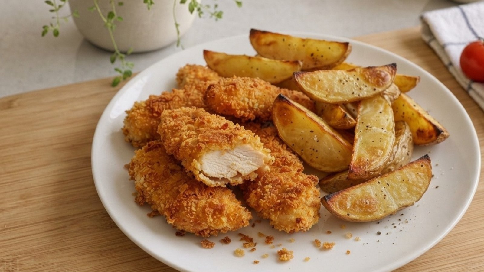 Air Fryer Crispy Chicken Tenders
