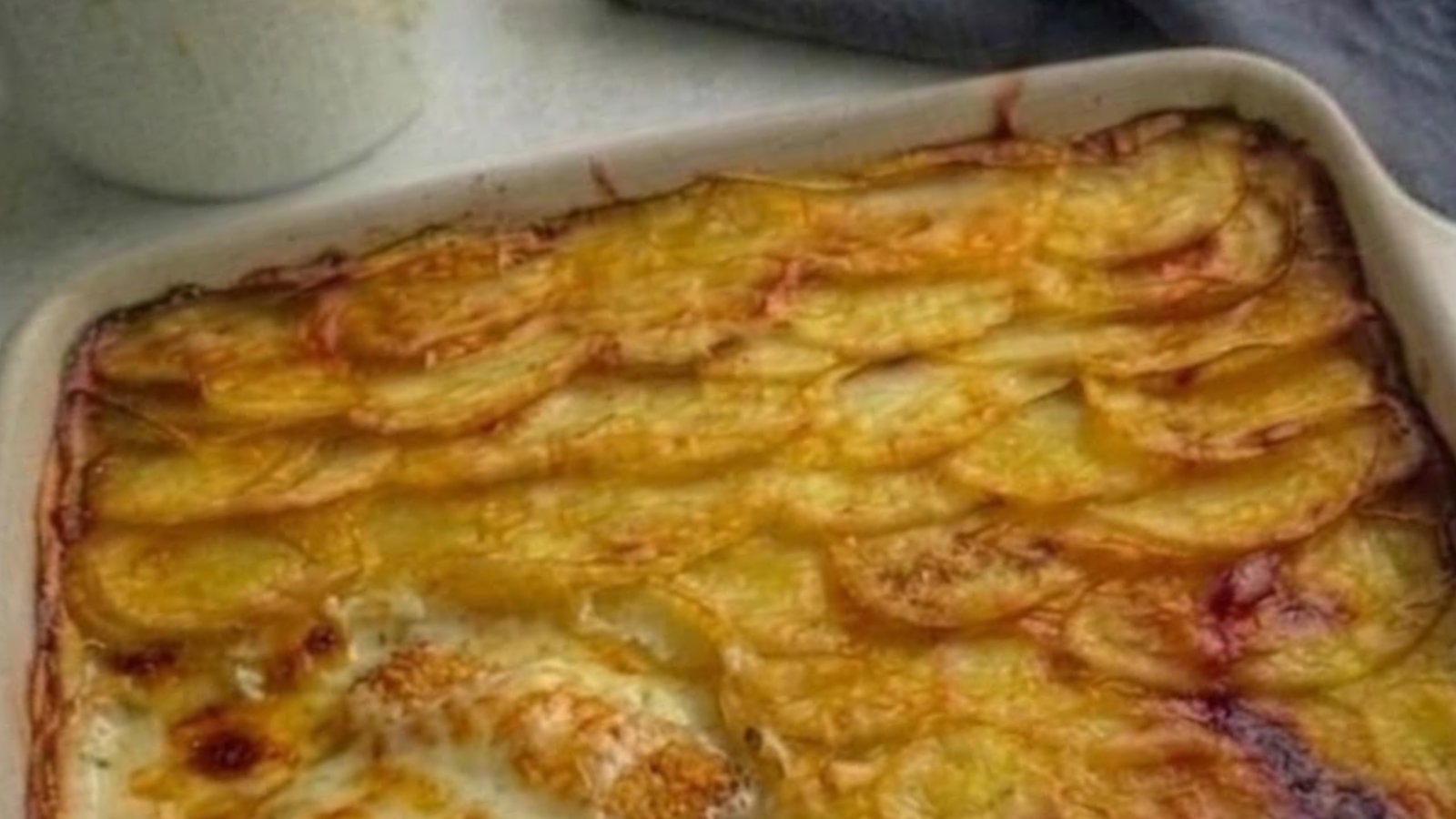 Creamy Fish Finger Gratin