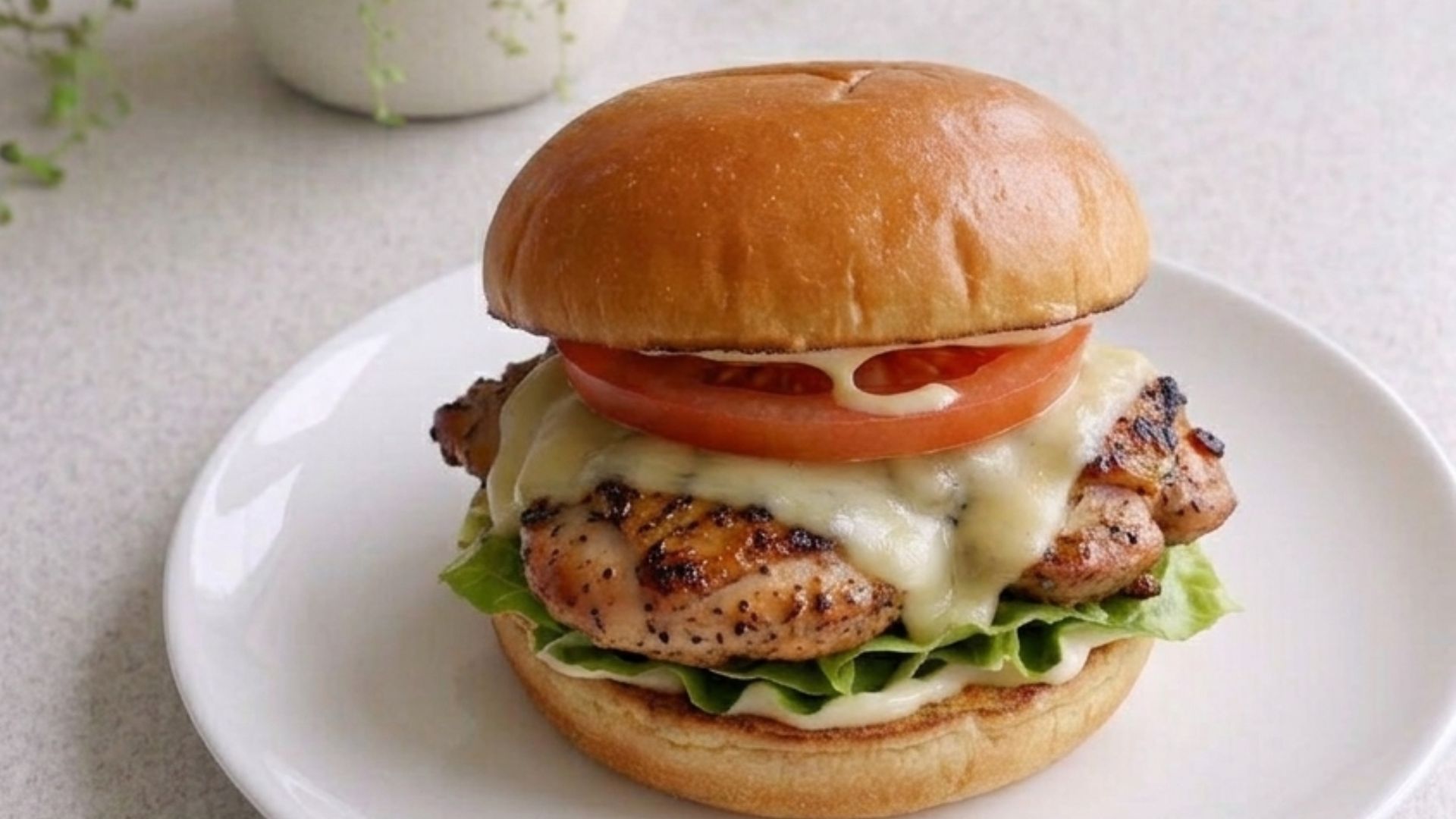Homemade Chicken Thigh Burgers