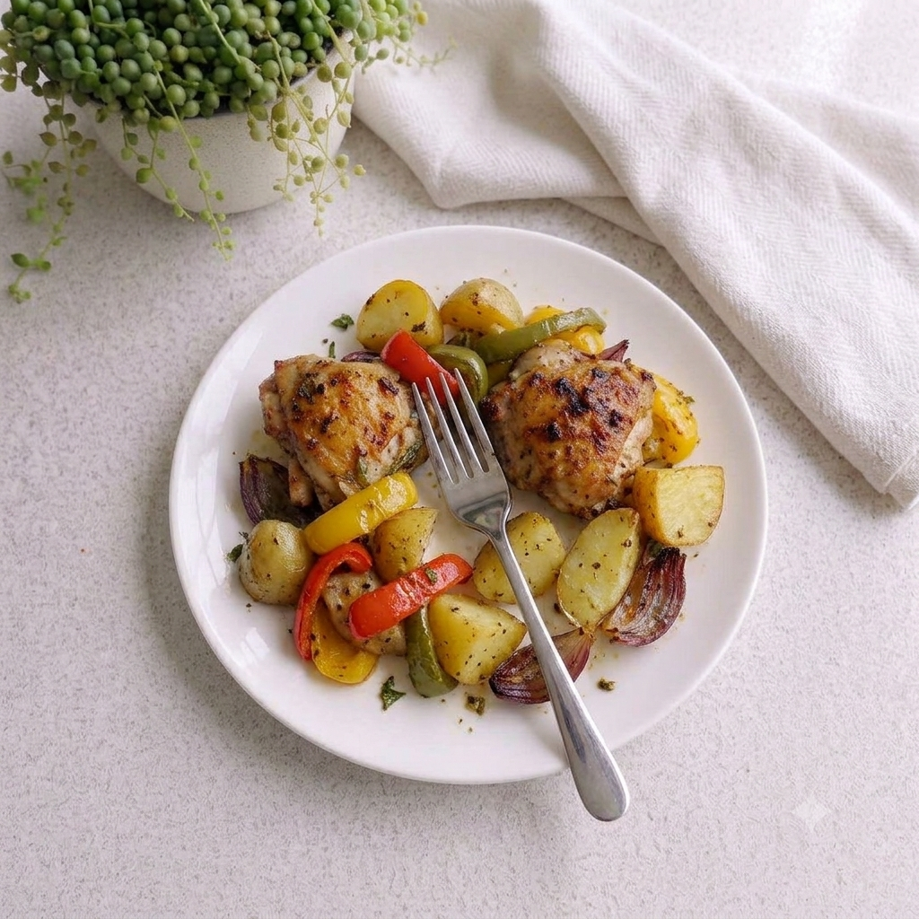 Lemon & Herb Chicken Tray Bake