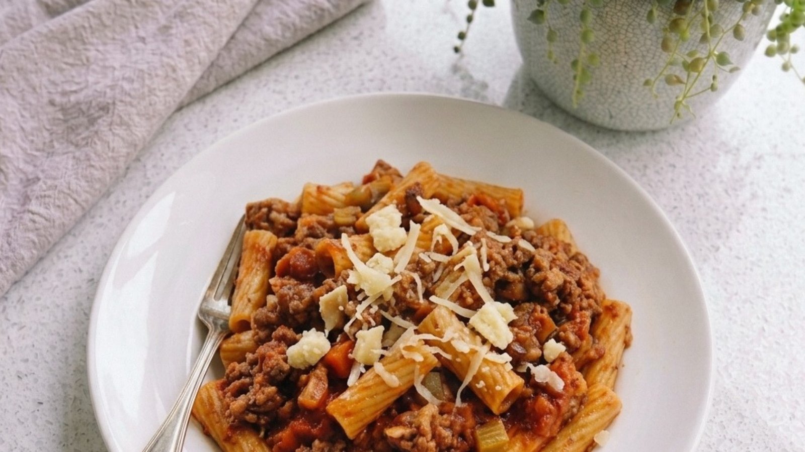 Sausage Ragu Pasta